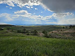 The Wind River Range from Beaver Rim