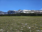 Burro Flats below Arrow Pass