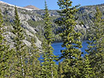 Climbing out of the Double Lake basin.