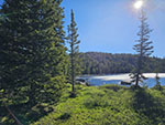 Star Lake, the highest of the 