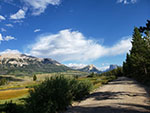 The valley of the upper Green River just north of Green River Lakes.