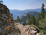 Switchbacks above Honeymoon Lake
